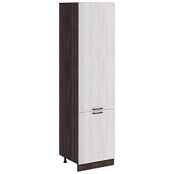 Шкаф пенал высокий под холодильник с боковинами ЛДСП Кухня Хелмер 600 мм