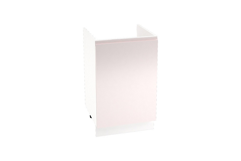 Шкаф нижний мойка с 1 створкой Кухня Маори 500 мм Белый - Розе