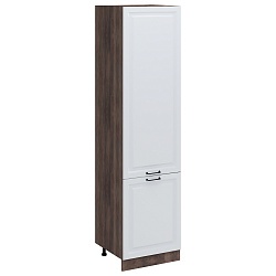 Шкаф пенал высокий под холодильник с боковинами ЛДСП Кухня Ницца Royal 600 мм